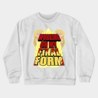 Working on my Final Form Crewneck Sweatshirt